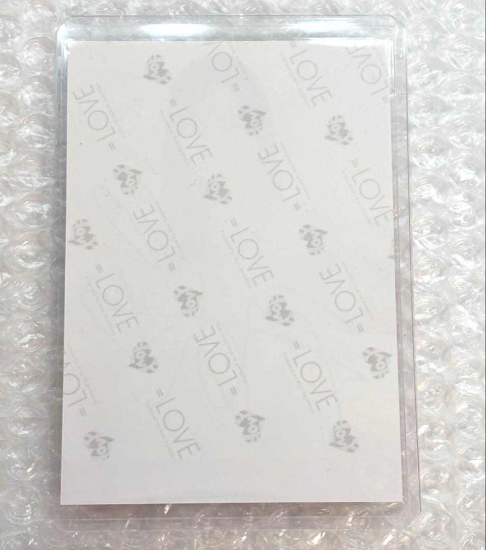 イコラブ 佐々木舞香 生写真 直筆 ラブソングに襲われる ジャケ写 チュウ