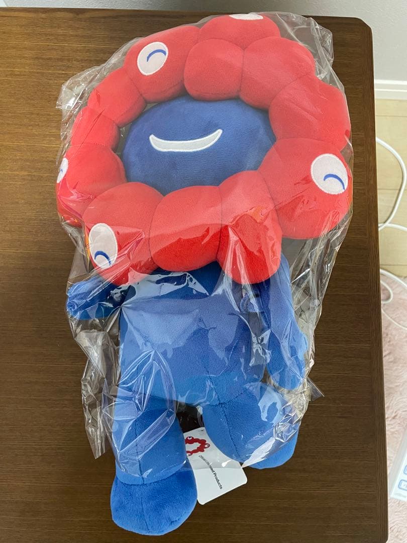 EXPO2025 ミャクミャク BIGぬいぐるみ 大阪万博 タグ付き スマイル