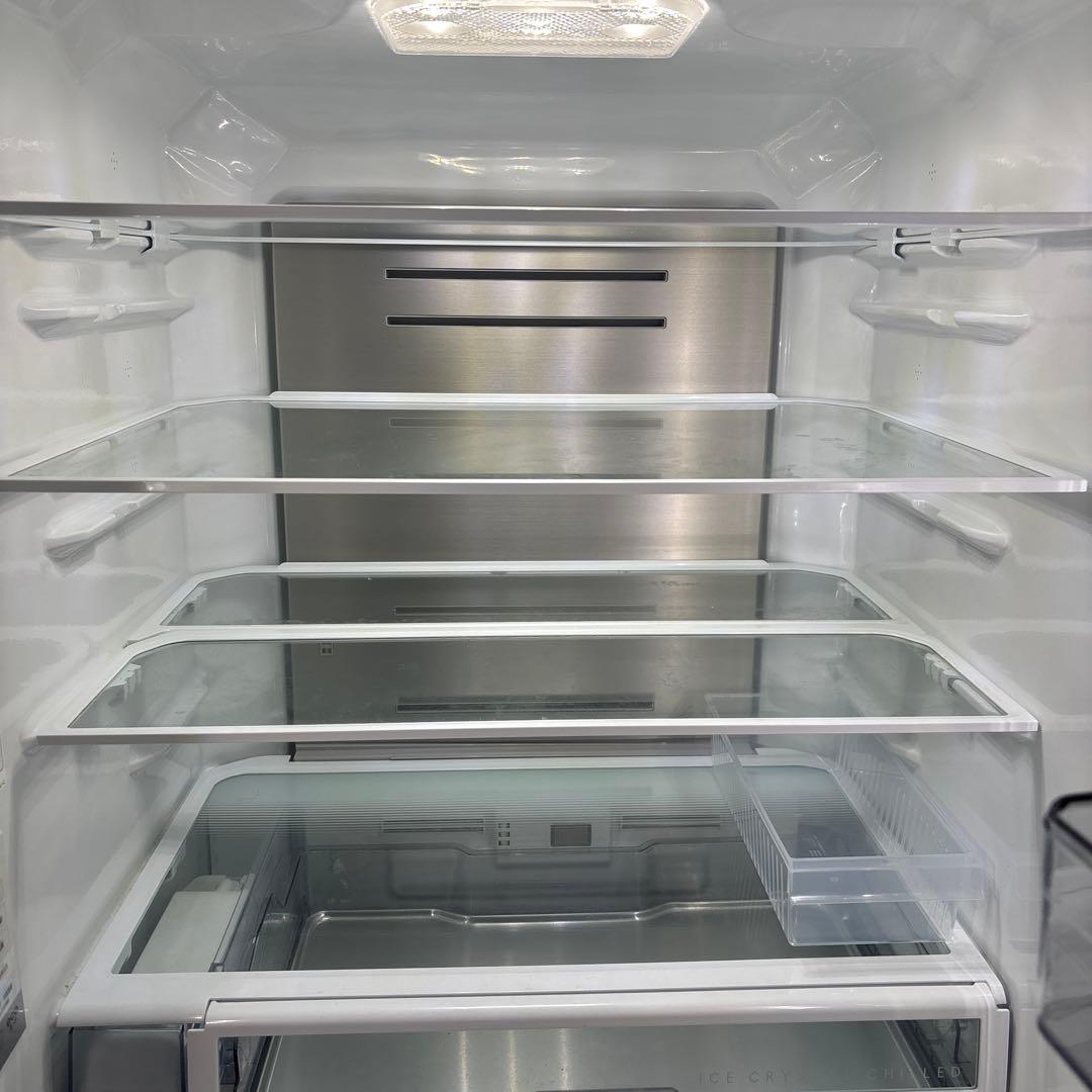 価格相談可【2023年製 ほぼ未使用品】TOSHIBA 6ドア冷蔵庫 シルバー