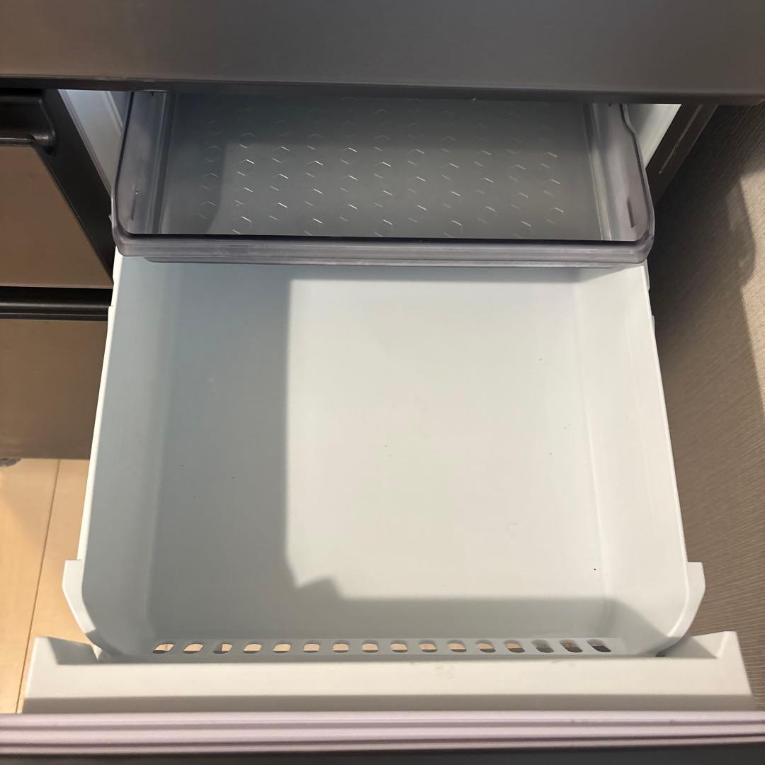 価格相談可【2023年製 ほぼ未使用品】TOSHIBA 6ドア冷蔵庫 シルバー