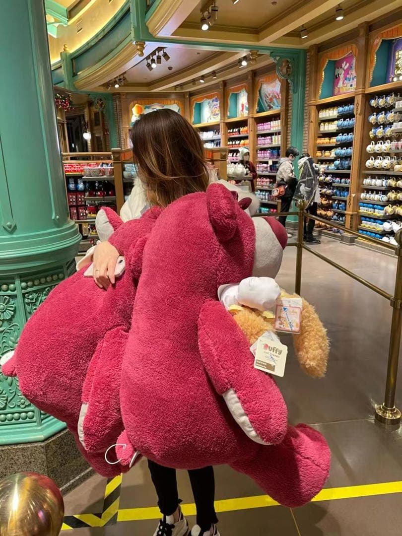 香港ディズニー ダッフィーフレンズ リーナベルぬいぐるみ 101cm