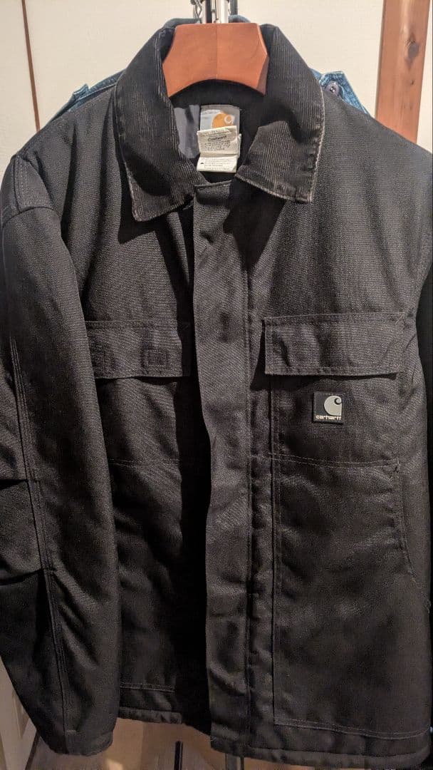 N*a様 美品☆Carhartt カーハート　ブラック キルティングジャケット☆
