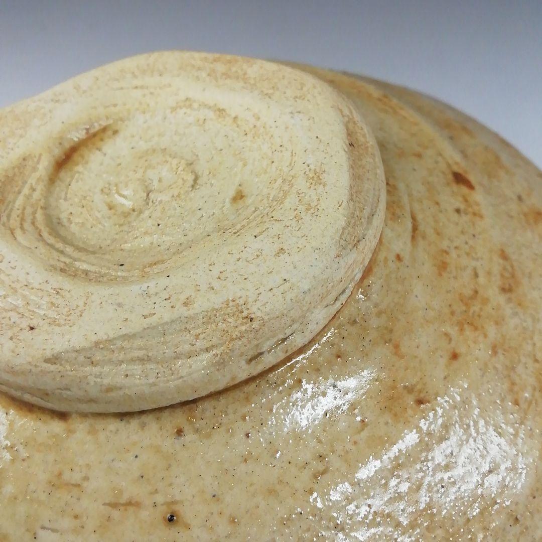 Ｔ６２０　茶碗　『黄瀬戸茶碗』『東山 造』『前大徳寺 福本積應 書付』　共箱