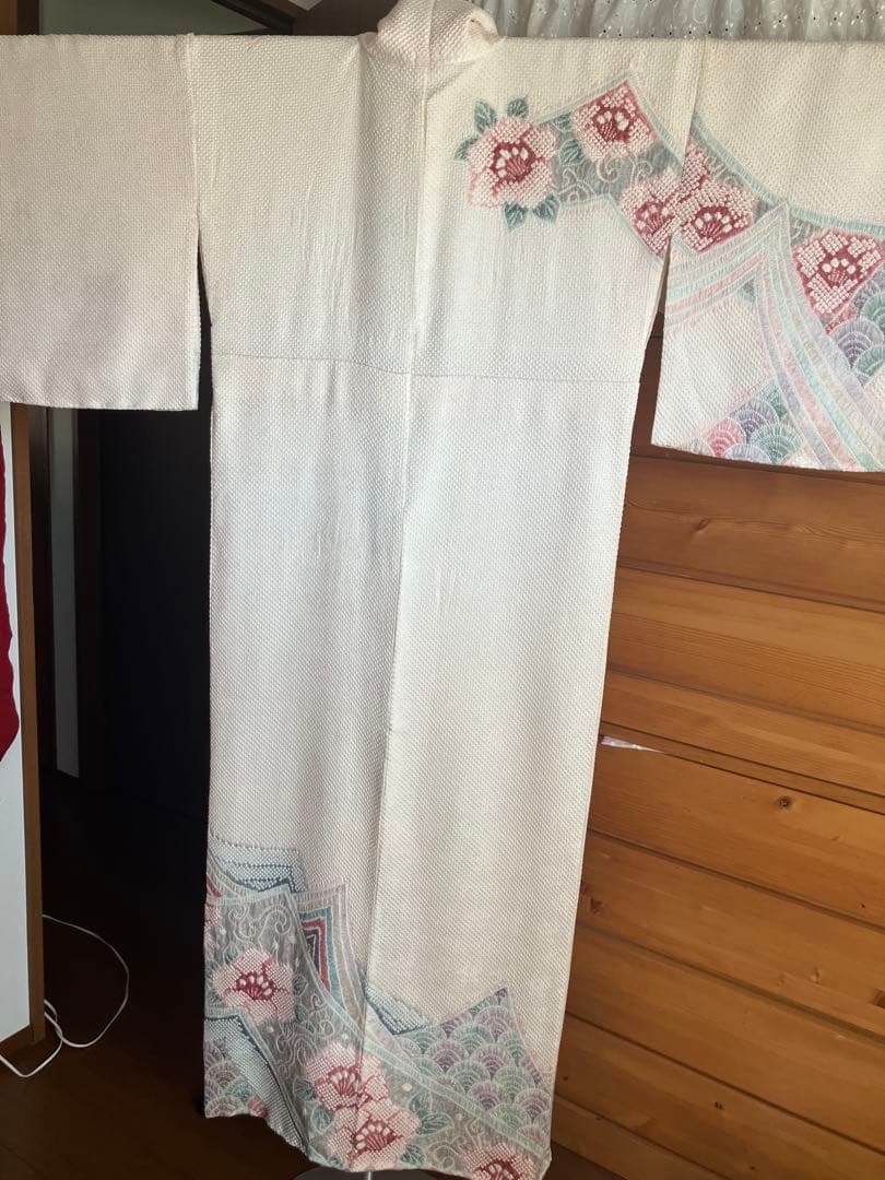 藤娘きぬたや　総絞り　訪問着　付下げ