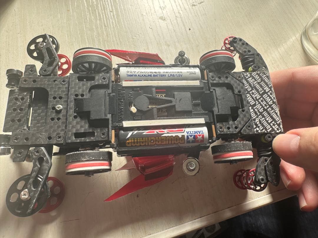 ミニ四駆　MSフレキ2台セット中古品 本日23:59分で削除します。