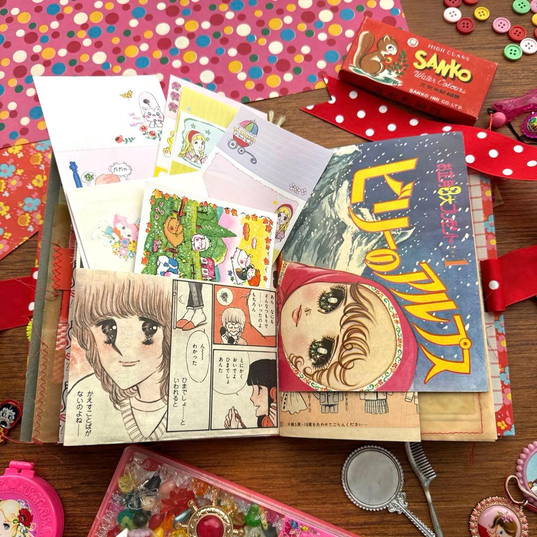 【RIkA】 昭和レトロ ジャンクジャーナル ラベル 紙モノ