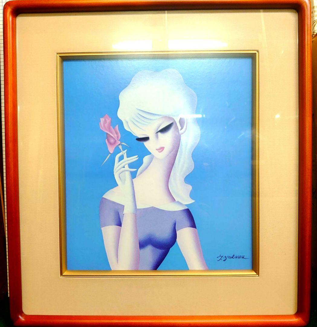 絵画　イラスト　女性