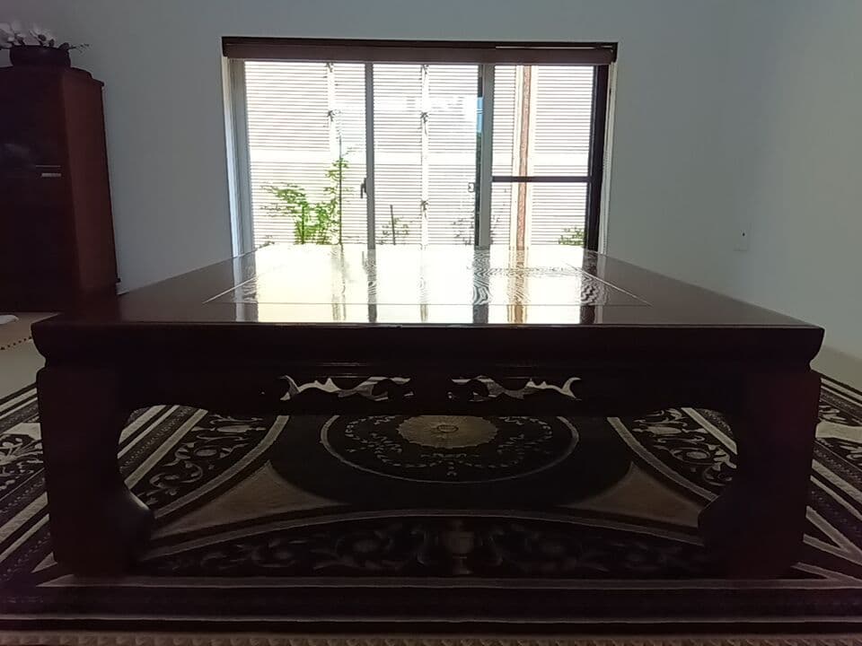 【昭和レトロ] 木製座卓