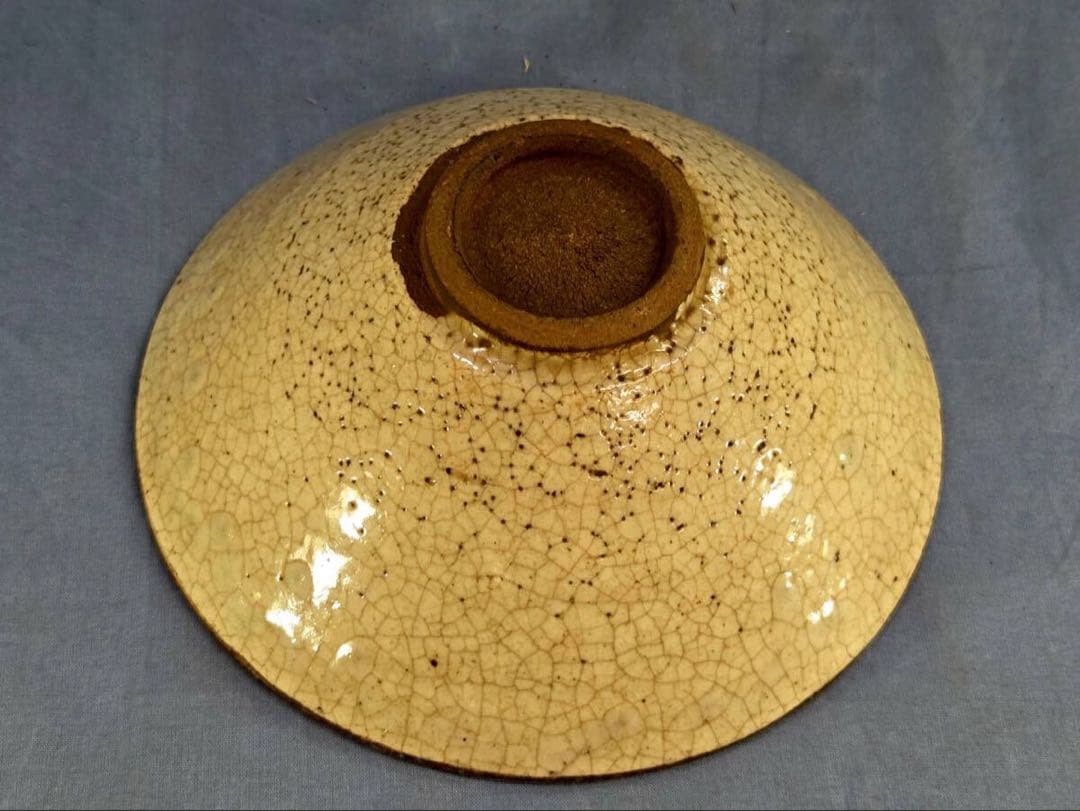 ★美品★裏千家十四代淡々斎極瀬戸唐津茶碗茶道具表千家楽吉左衛門