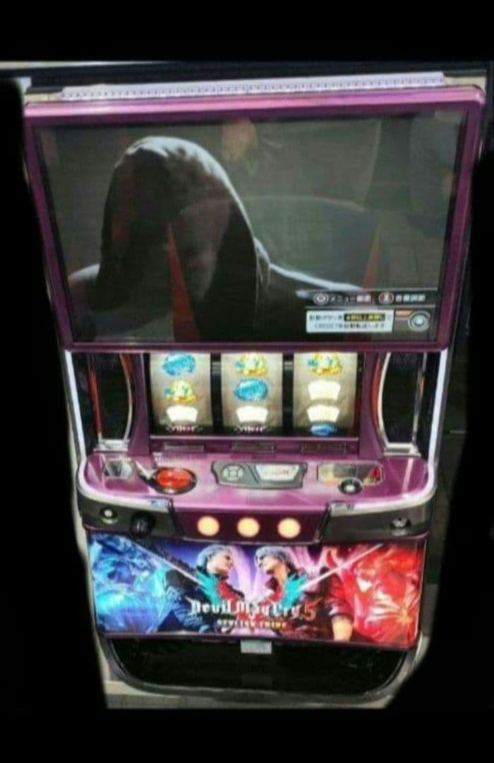 パチスロ実機 デビルメイクライ5 スタイリッシュトライブ オートユニット付