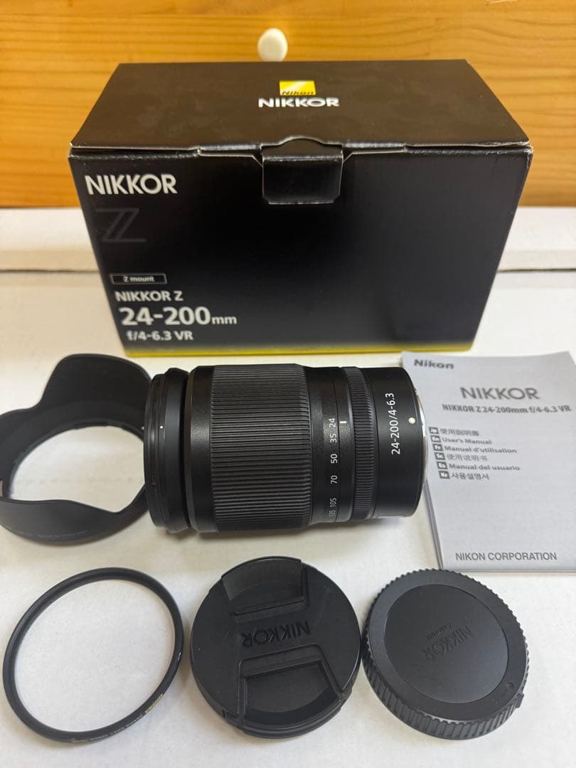 ニコンNikon Z24-200mm/f4-6.3 ズームレンズ