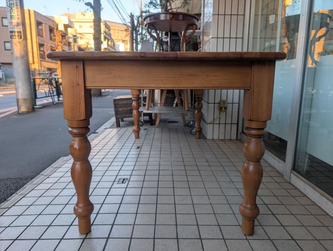 THE PENNY WISE/ペニーワイズ パイン無垢材ダイニングテーブル 英国