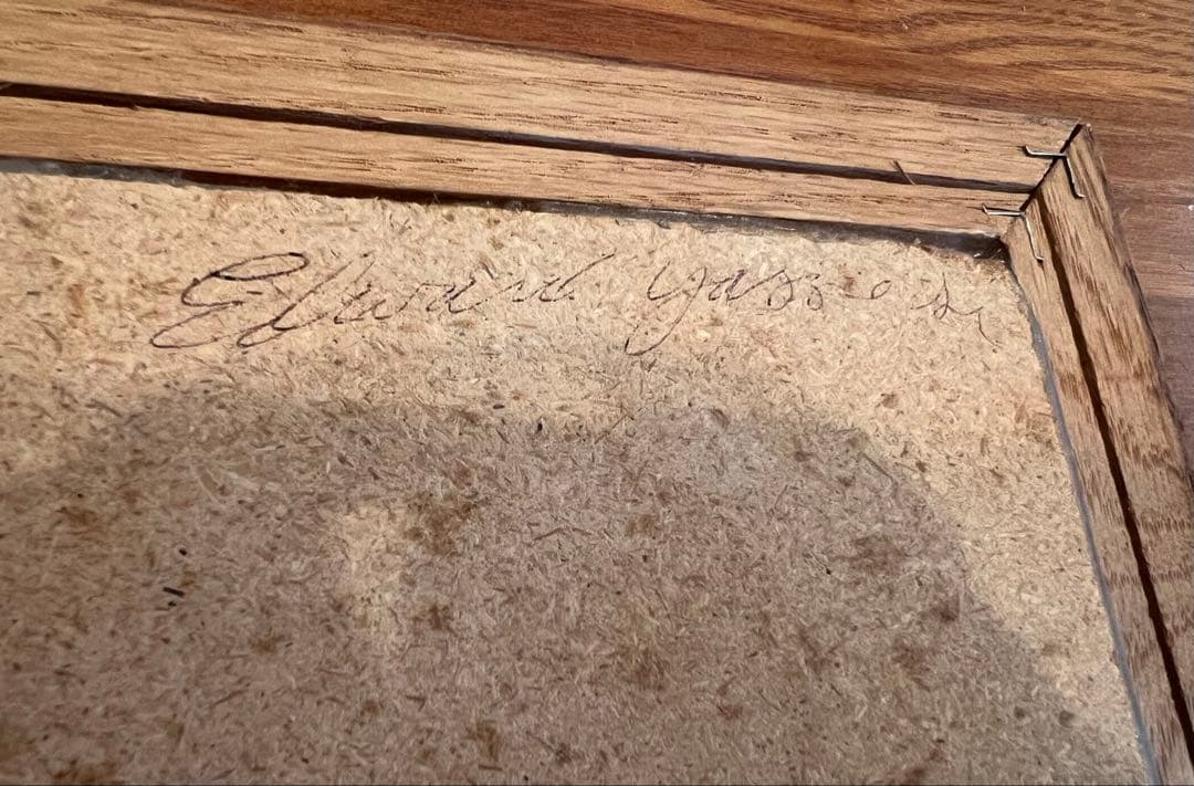 ネイティブアメリカン　サンドペイント　ナホバ族　砂絵