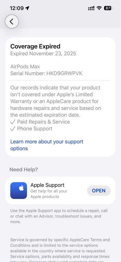 【美品】AirPods Max 第二世代 Type-C A3184