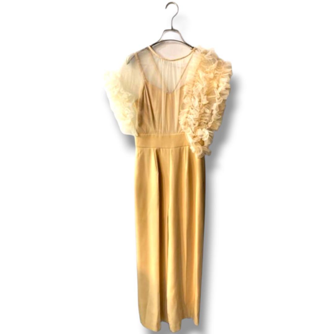 【新品】LAGUNAMOON LADYチュールドッキングコンビネゾン イエロー