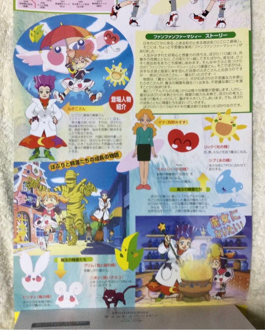 ふしぎ魔法ファンファンファーマシィー　かなりの希少&入手困難品　ポスター