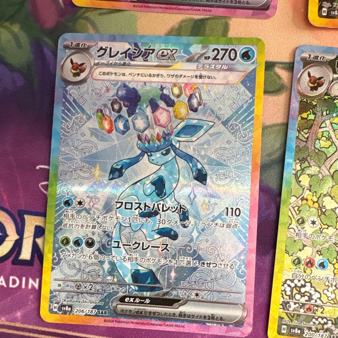 テラスタルフェス　ブイズ　10枚セット　sar ブラッキー