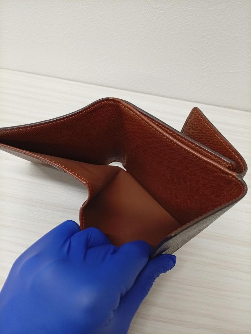 L0105-17　Louis Vuitton モノグラム 三つ折り財布
