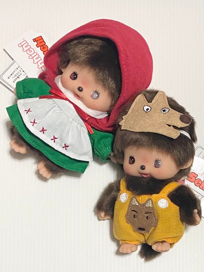 【モンチッチ】リバイバル おゆうぎ会 ベビチッチ 赤ずきん オオカミセット
