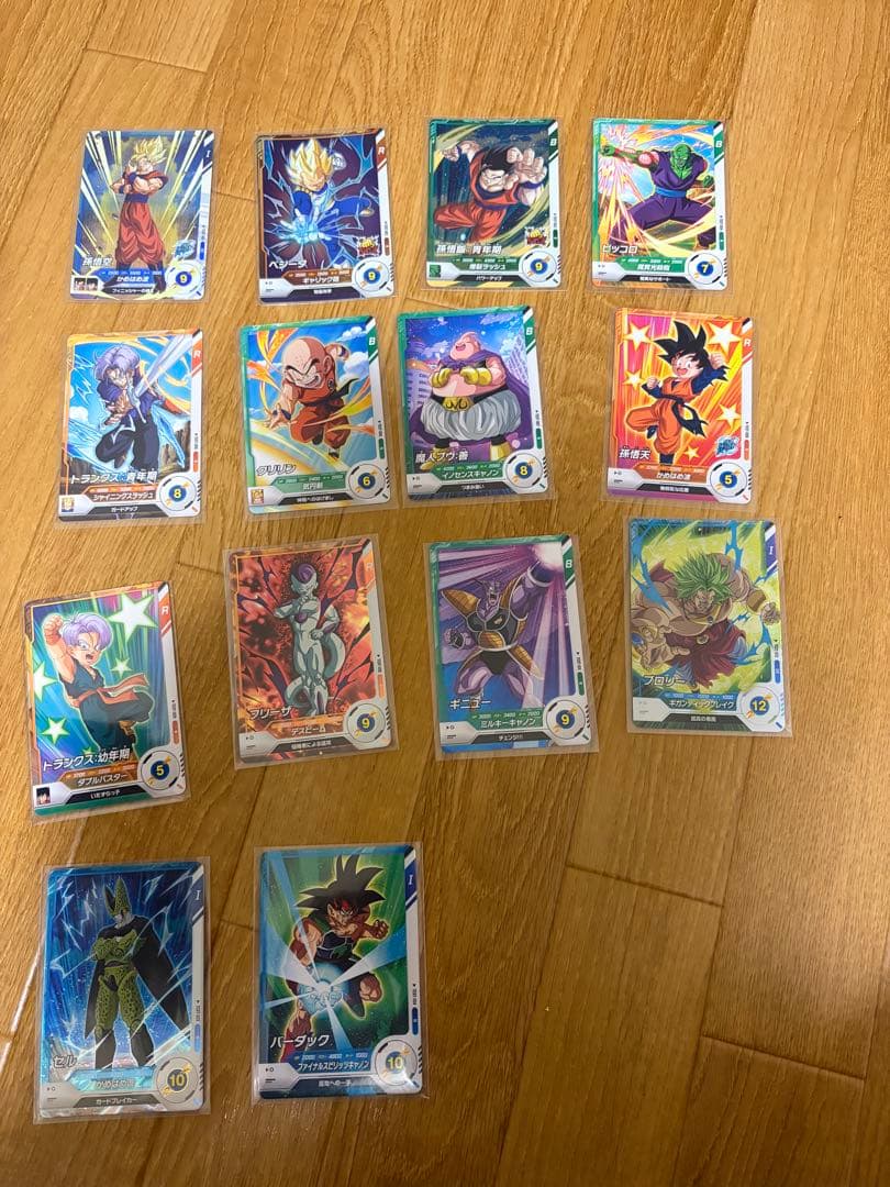 ドラゴンボールスーパーダイバーズ　ロケテ フルコンプセット