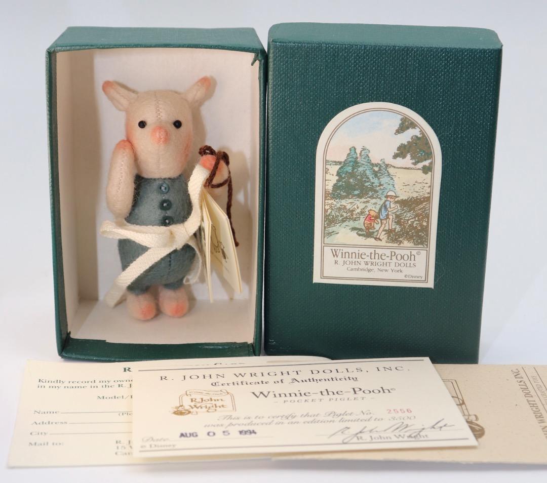 ポケット・ピグレット 7.5cm R. John Wright 1994年の作品