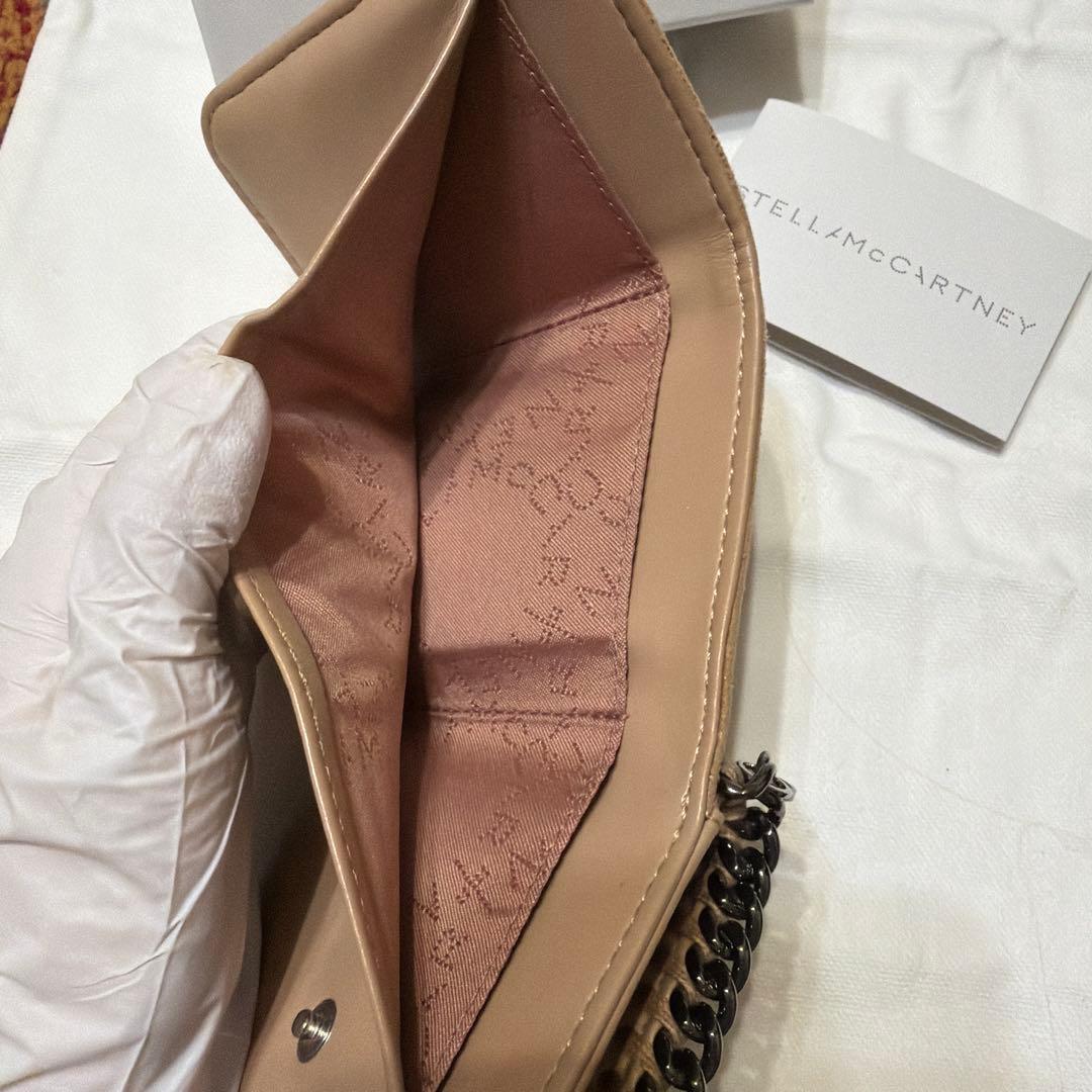 超美品！！ステラマッカートニー 三つ折り財布 ファラベラ ミニウォレット