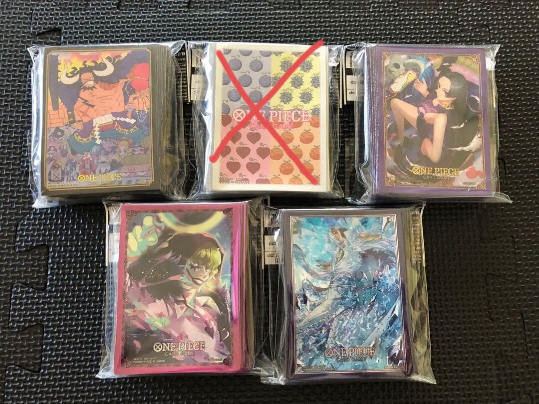 キャラクター スリーブ まとめ売り 48個 新品 未開封