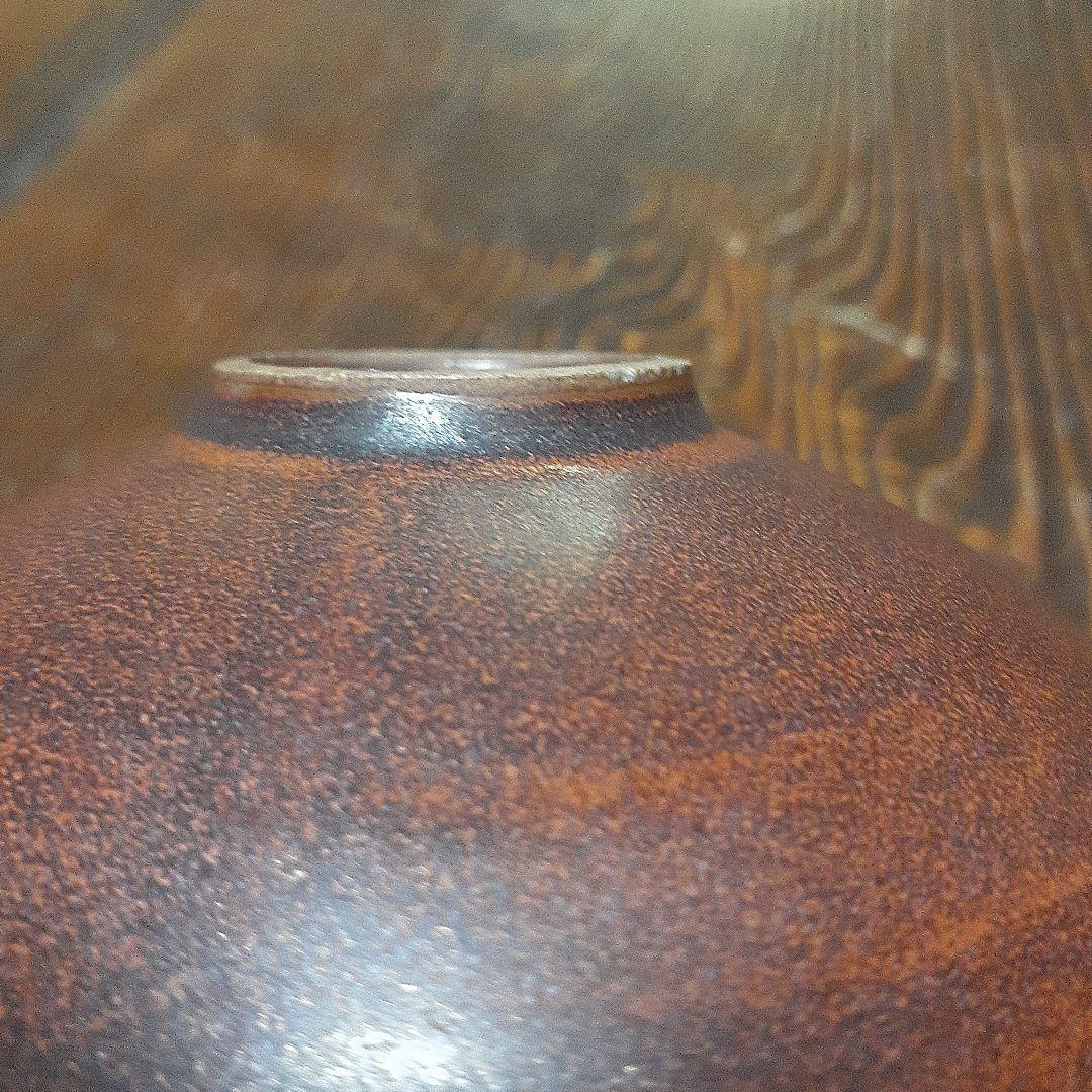 中国定窯柿釉印花文小皿