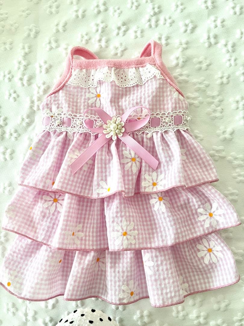 みよりん犬服ハンドメイドワンピース