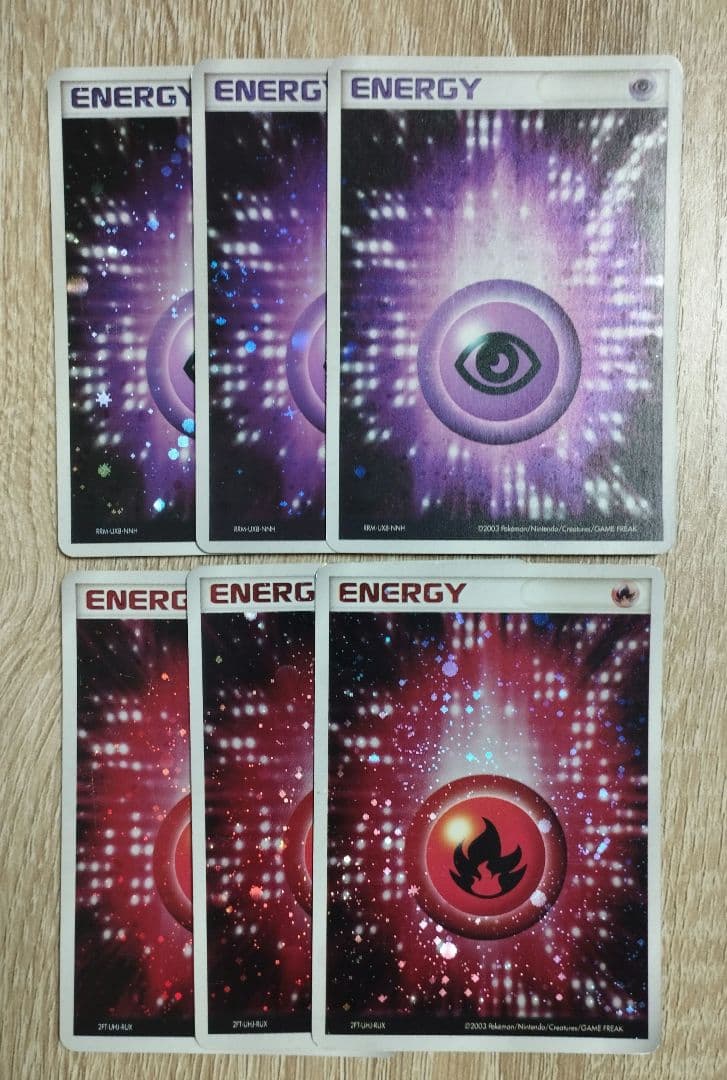 超・炎 アクマグエネルギー 6枚セット ポケモンカード
