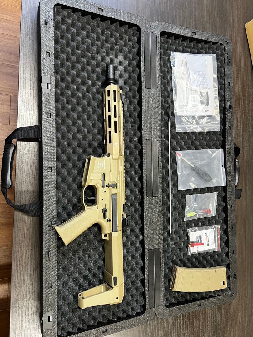 ダブルイーグル製電動エアガン ハニーバジャー　電子トリガー　電動ガン