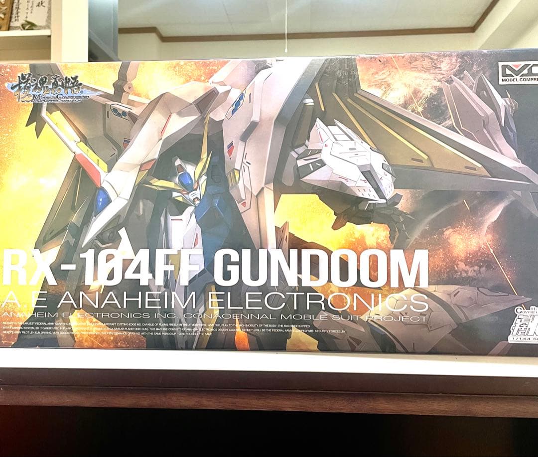 海外製　RX-104FF GUNDOOM 1/144 素組み　プラモデル