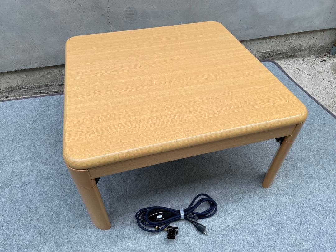 美品　ニトリ　折れ足　コタツテーブル　PLS3-75