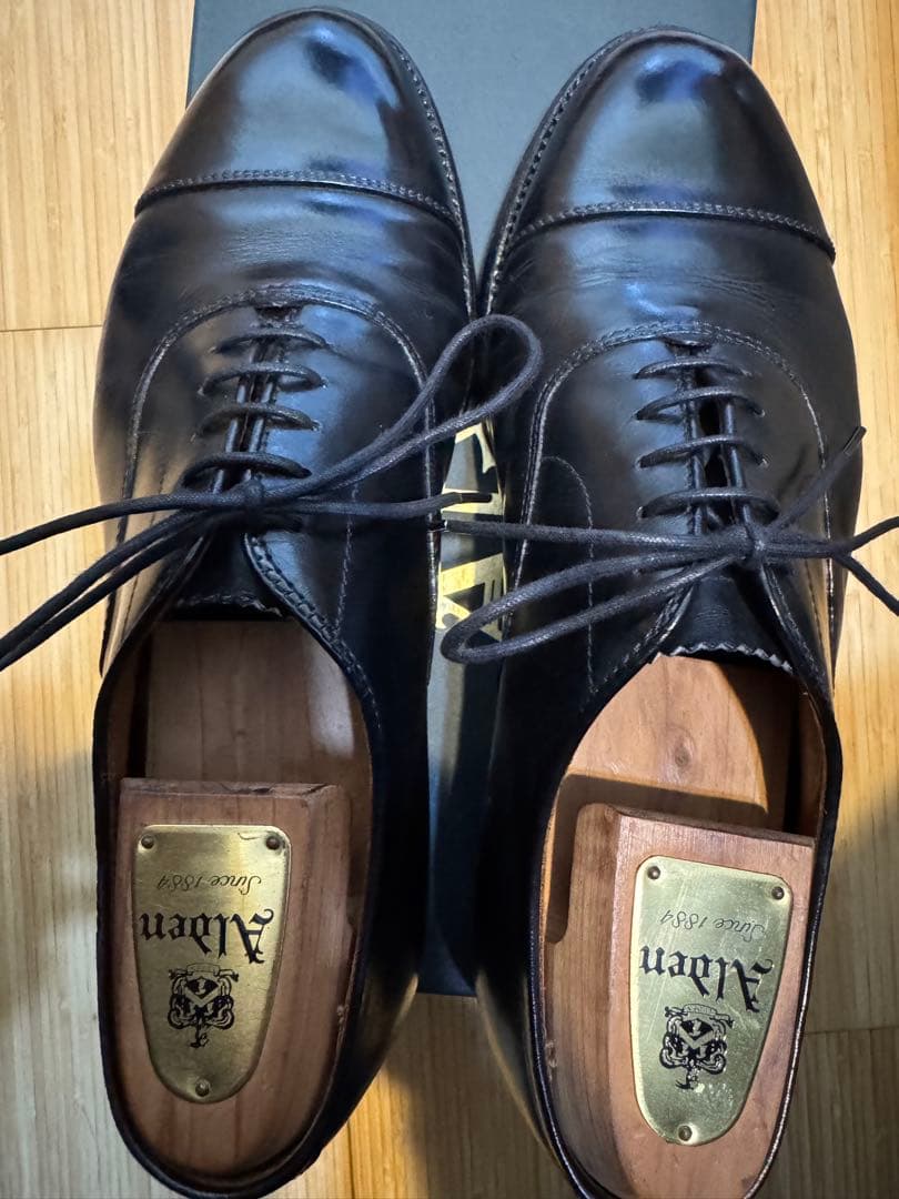 Alden 907 8E Cap toe シューツリー付