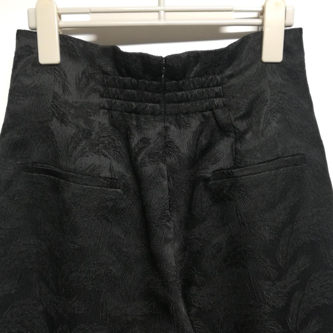 M niana ペプラムセットアップパンツドレス ブラック 成人式 結婚式