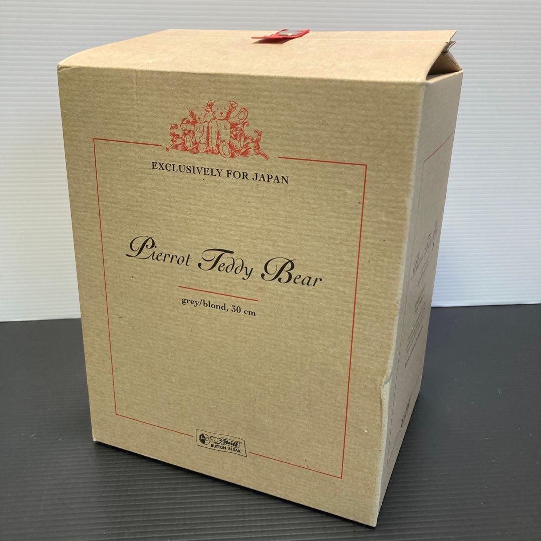【送料込】シュタイフ/Steiff 2001年日本限定 ピエロ テディベア