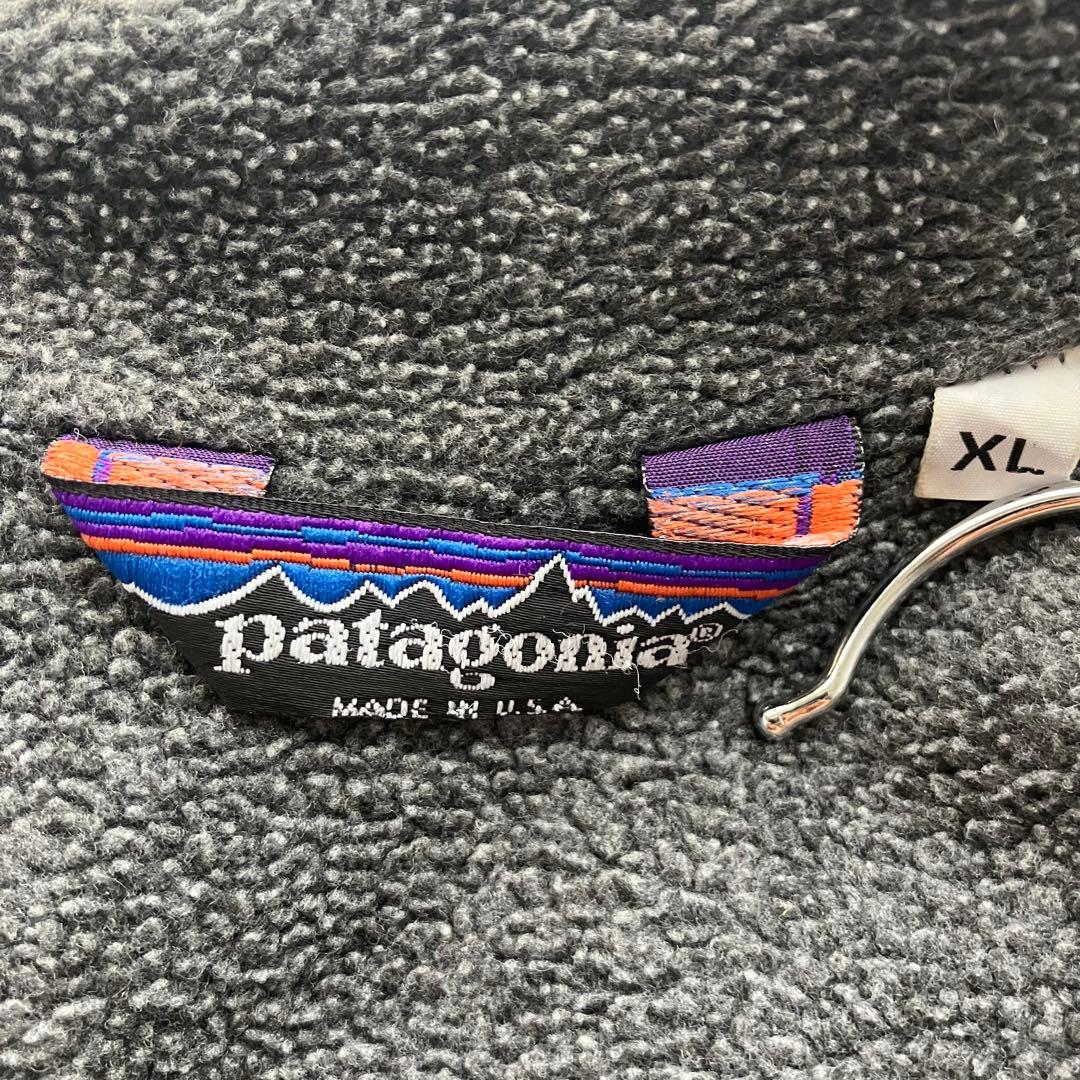 オ*ン様 80s USA製 Patagonia シェルドシンチラ　三角タグ　XL