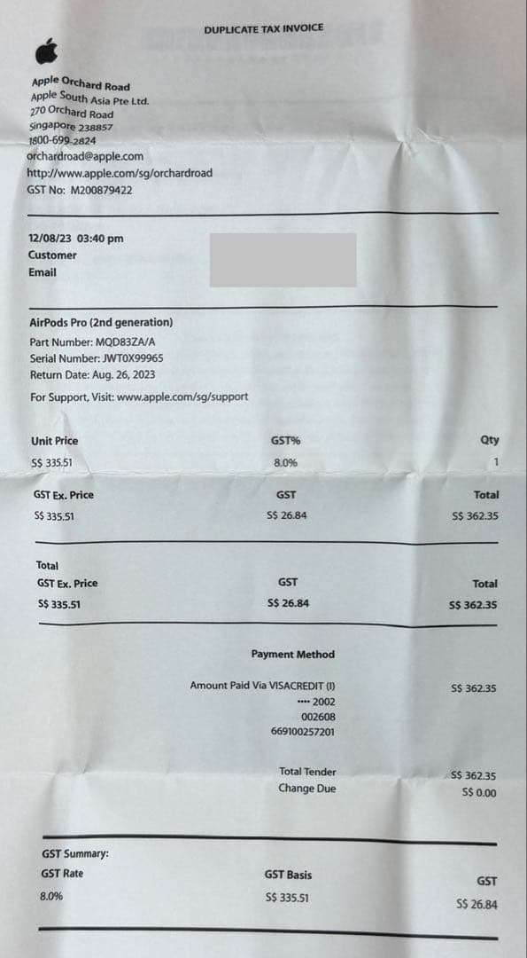 AirPods Pro 第2世代 Lightning Magsafe充電