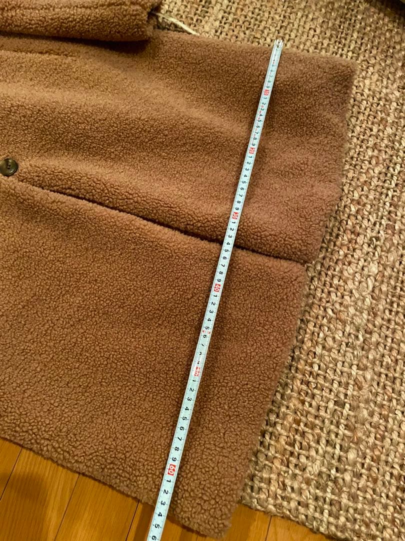 ラルフローレン　キャメル-テディベア色　ボアコート Mサイズ