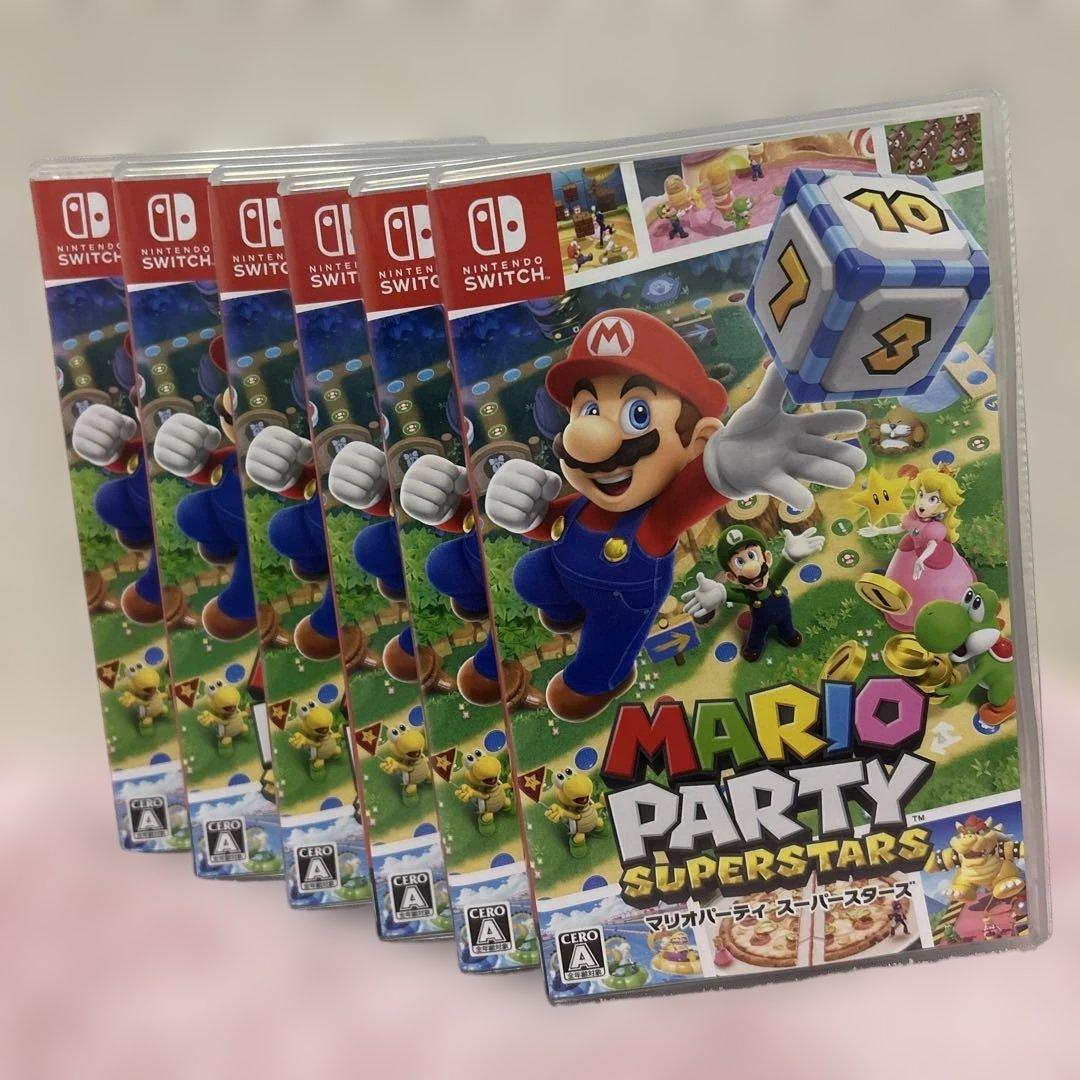 Nintendo Switch ソフト マリオパーティ スーパースターズ 6本組