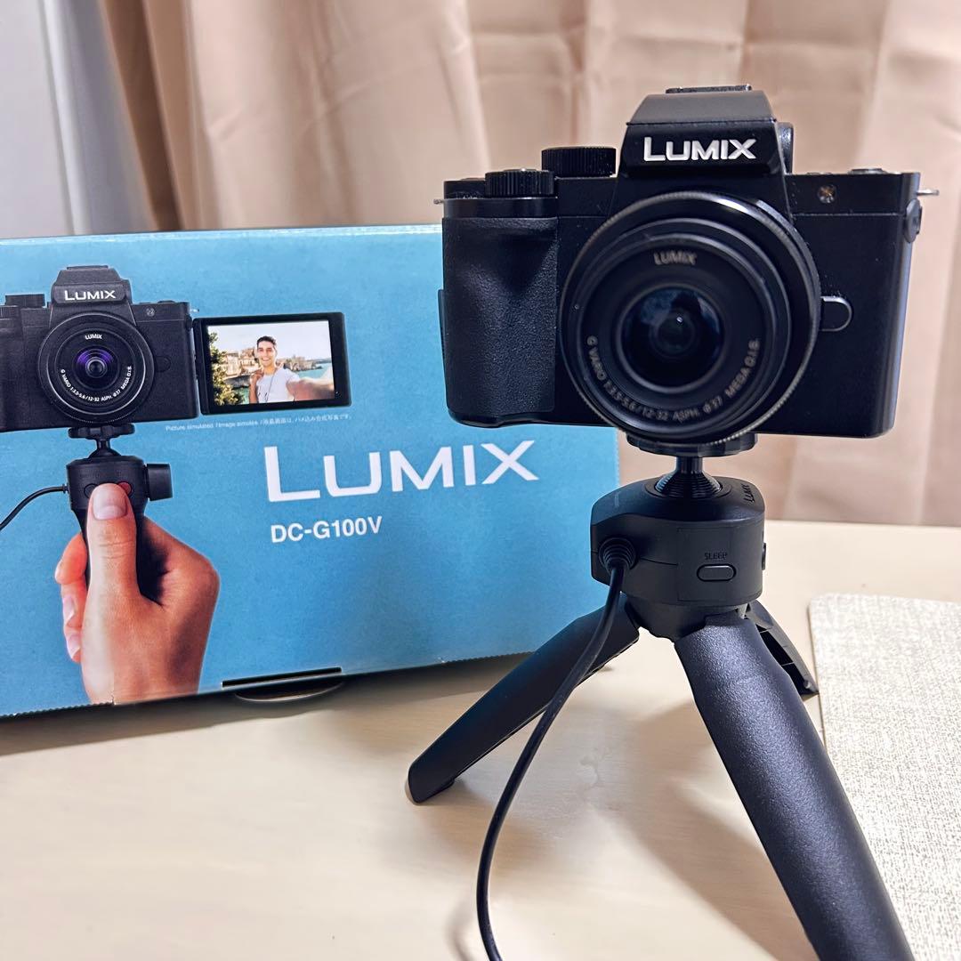 【美品】LUMIX DC-G100V ミラーレス コンパクト一眼