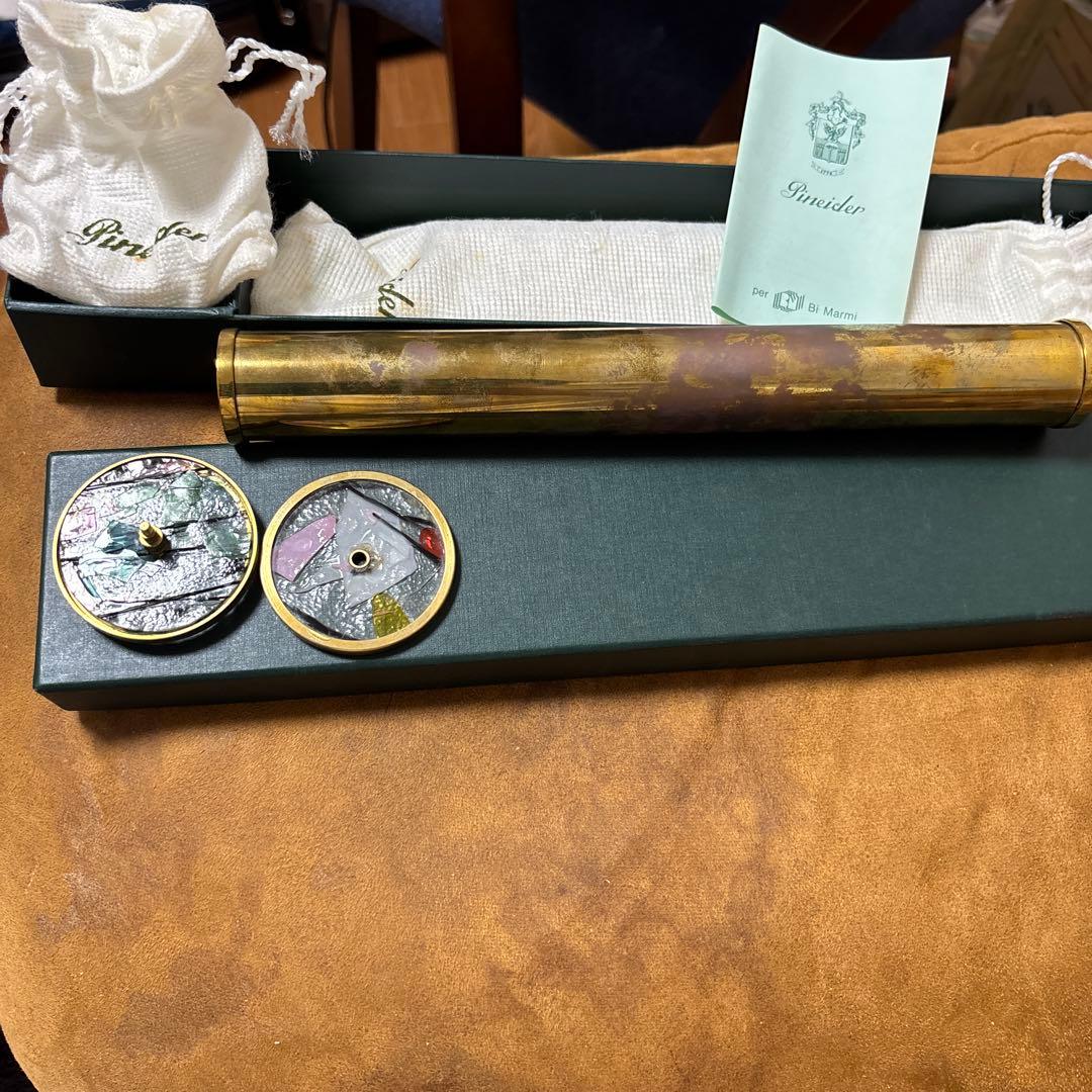 Pineider ピネイダー 万華鏡 イタリア レトロ インテリア