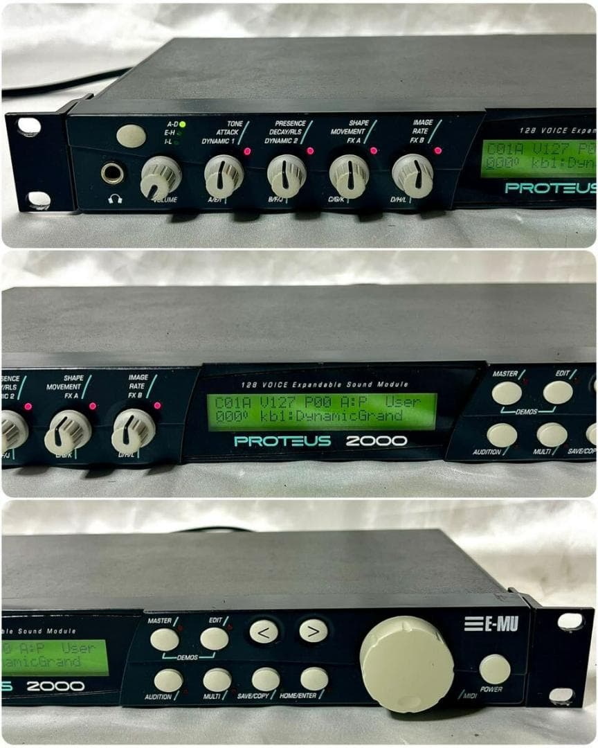 E-MU PROTEUS 2000 Ver 2.26 英文マニュアル付属