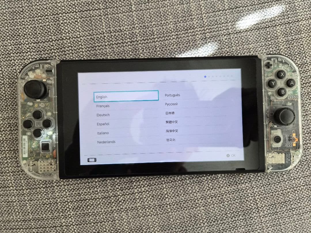 Nintendo Switch 本体 クリア