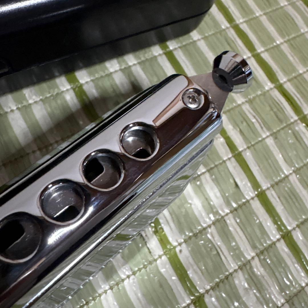 M SUZUKI クロマチックハーモニカ　SCX-48 スズキ　楽器　音楽ハープ