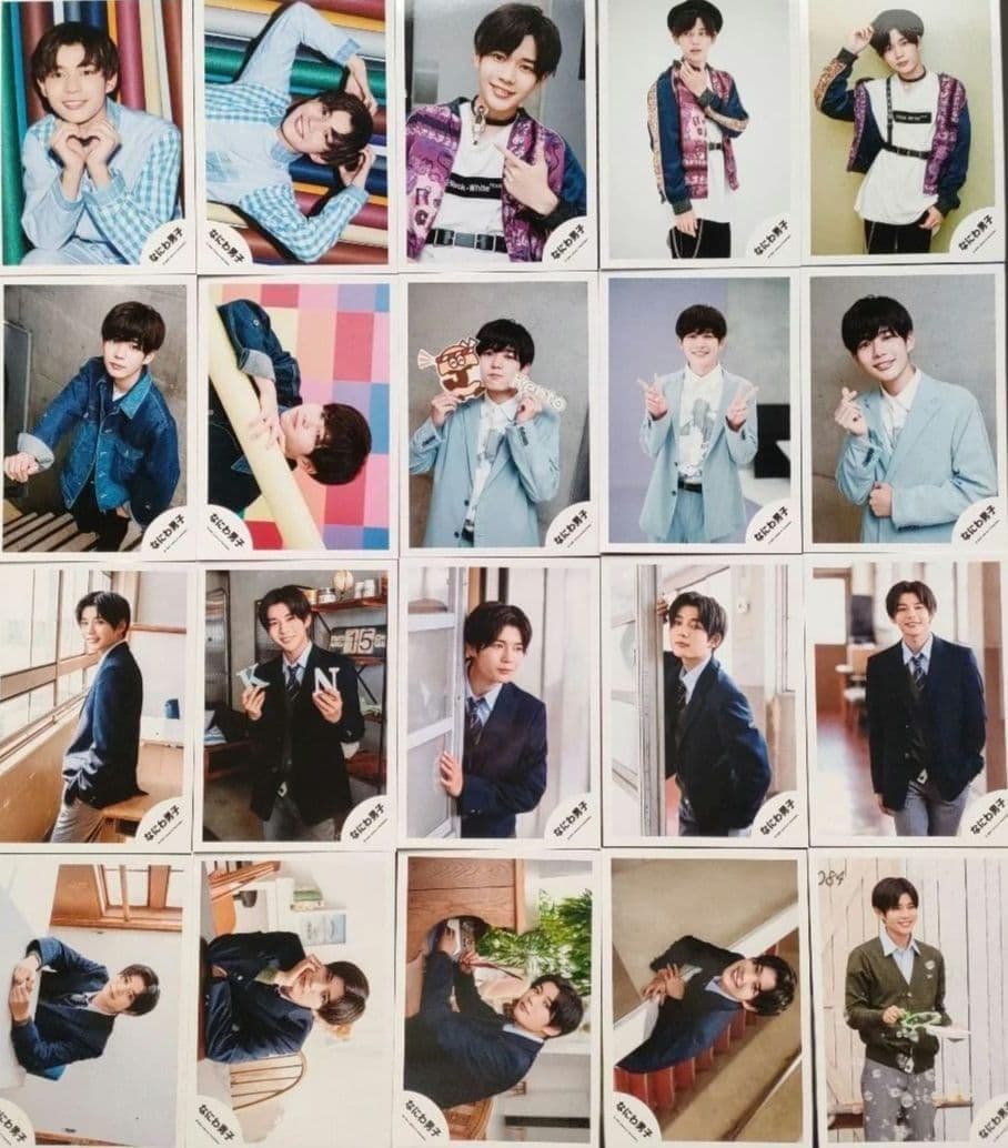 長尾謙杜 なにわ男子 公式写真 ① ソロ 混合 集合 Jロゴ Jr.