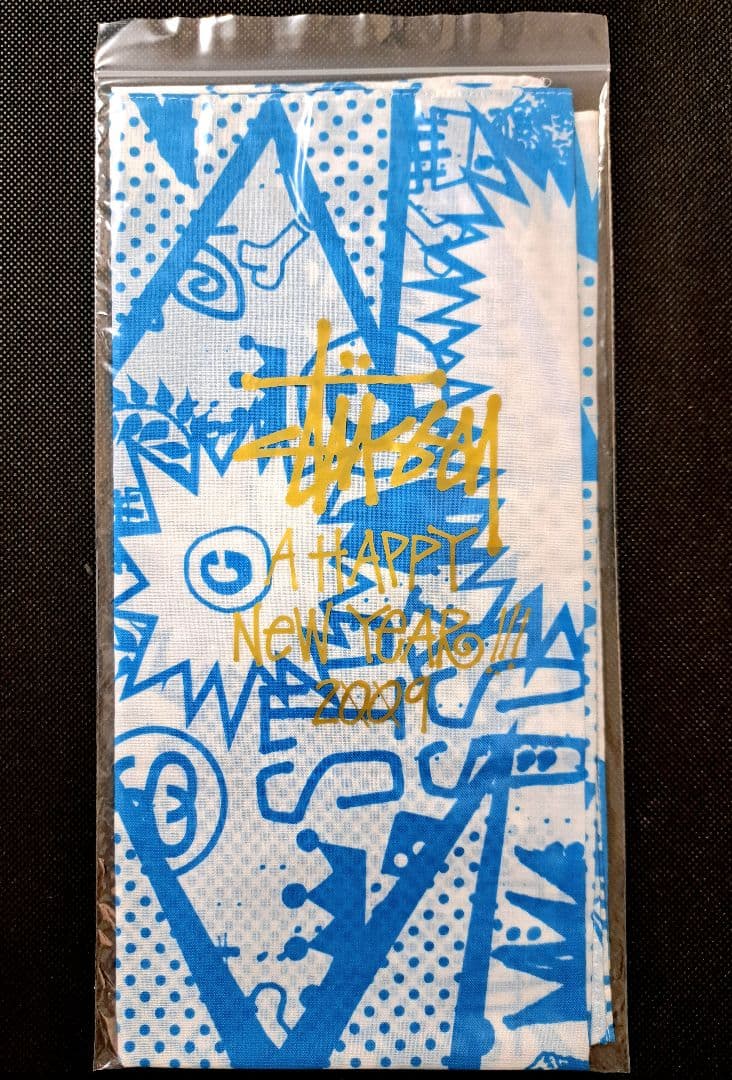 新品未開封・Stüssy バンダナ × 3色セット