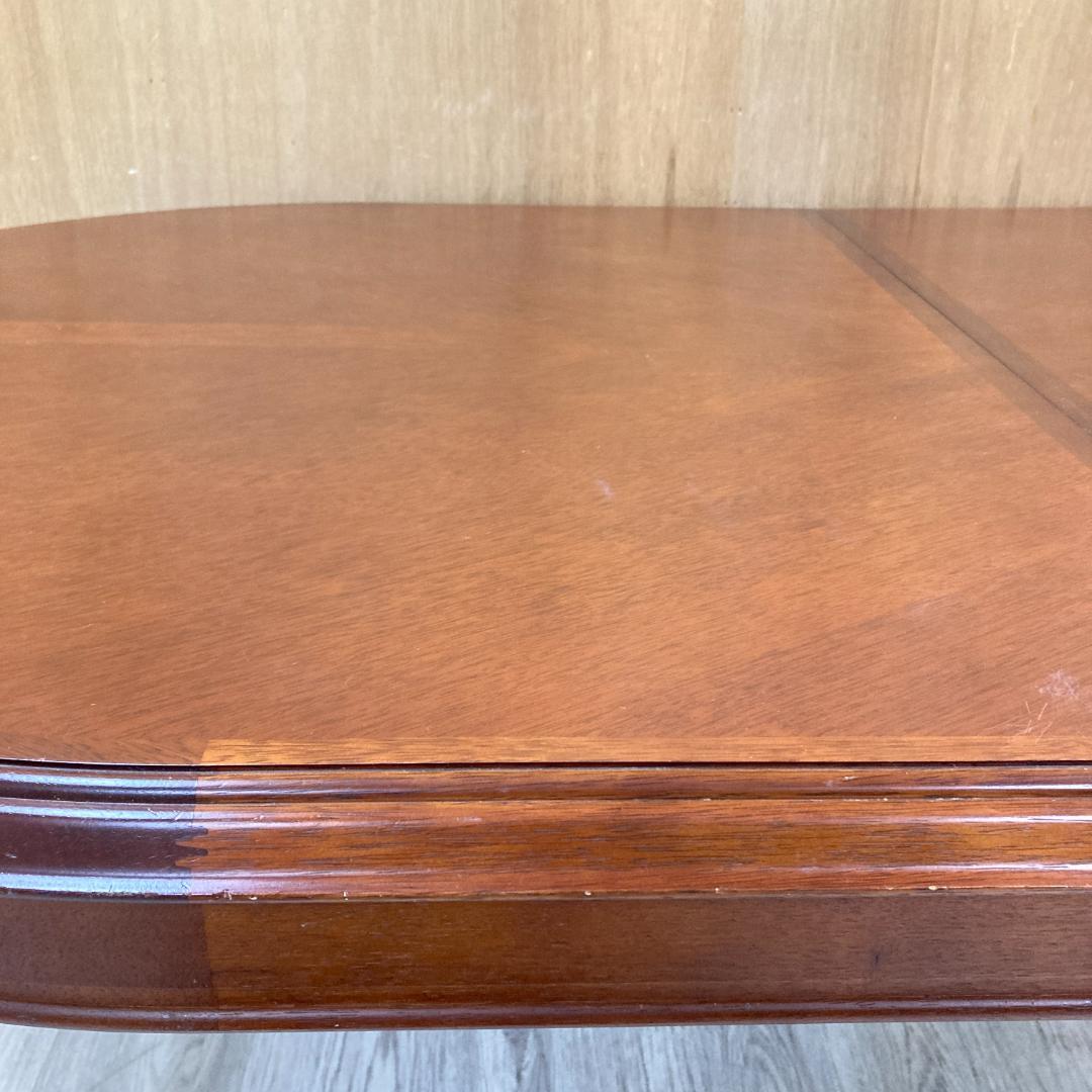 【マルニ】伸長式　ダイニングテーブル　エクステンション　大型180-238cm