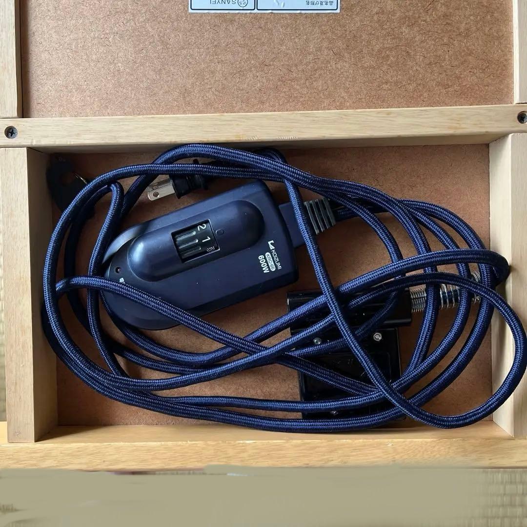 【希少廃番品】無印良品 こたつ 75cm×105cm 高さ39cm