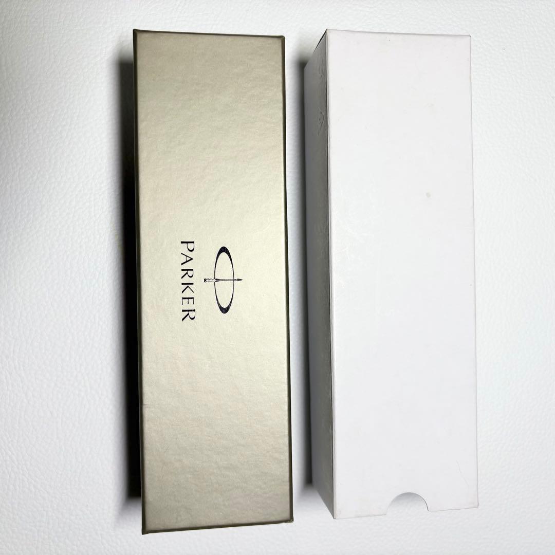 パーカー デュオフォールド ボールペン マーブル イニシャル入り